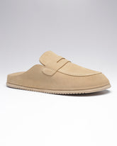 Clog Gravata Basic Camurça Areia Villa Griffe