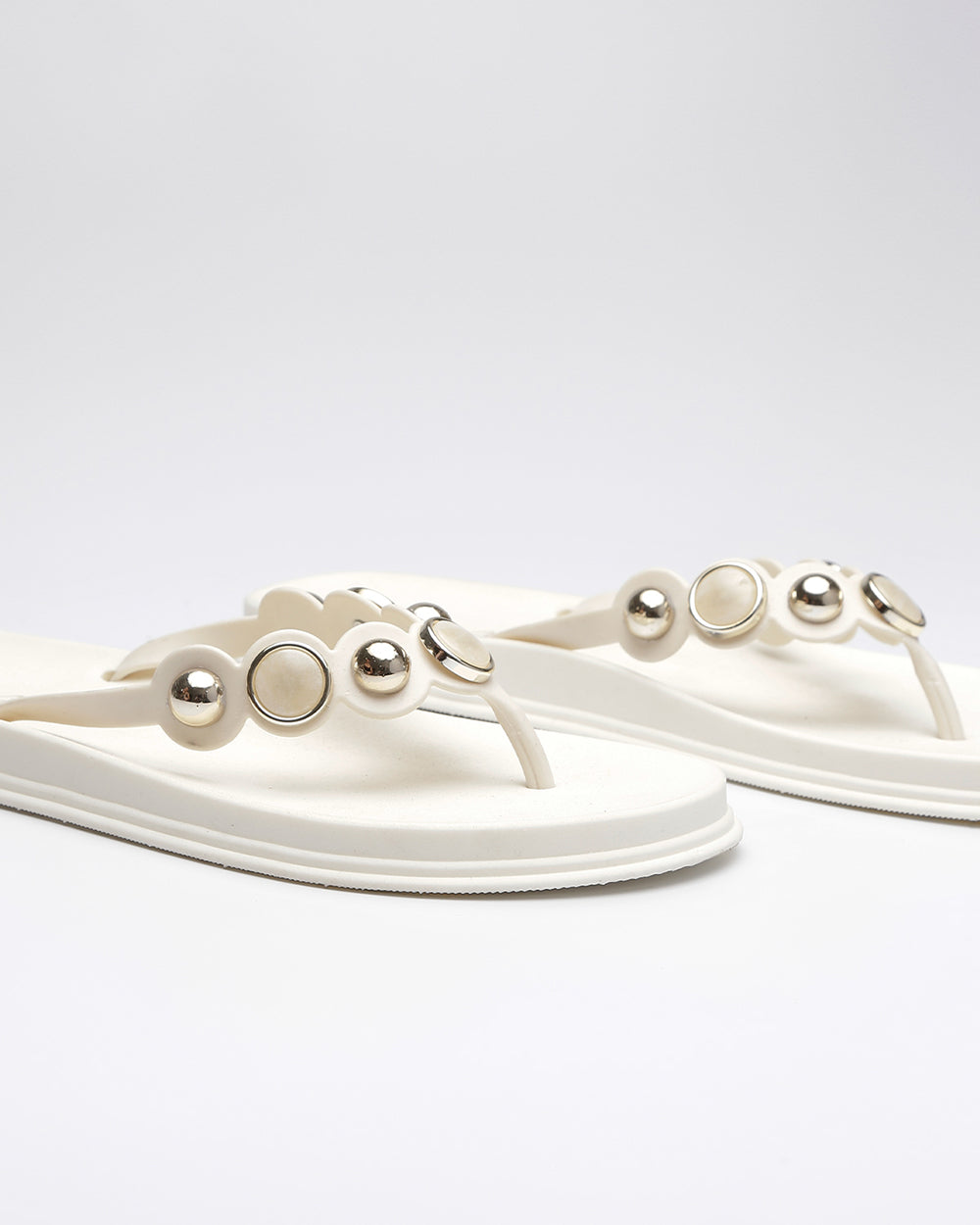 Papete Safira Pedrarias Off White Villa Griffe