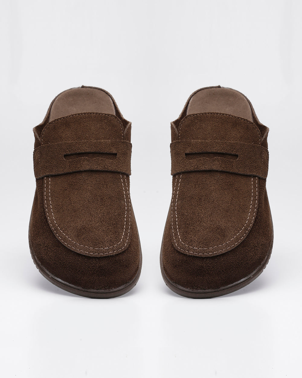 Clog Gravata Basic Camurça Café Villa Griffe
