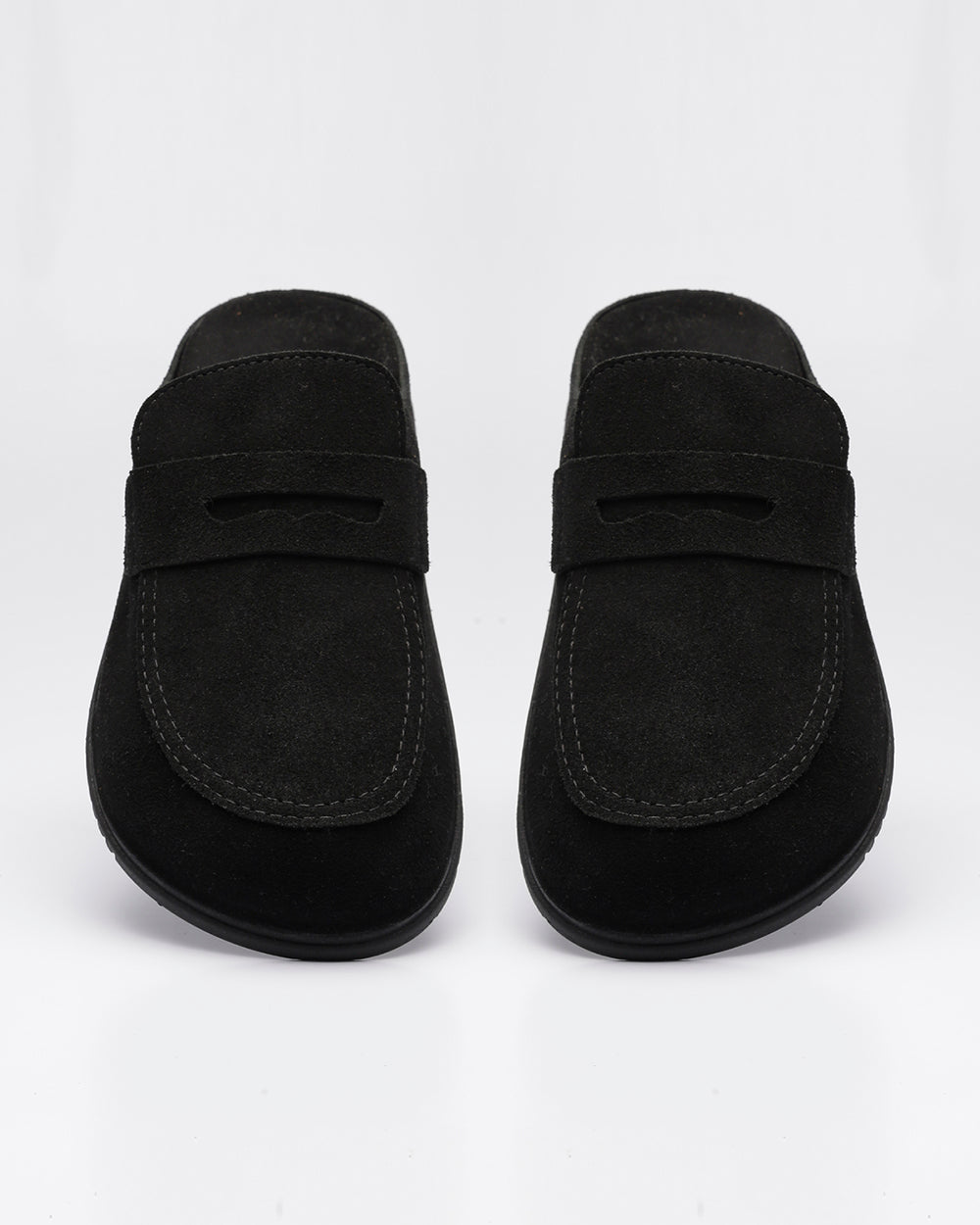 Clog Gravata Basic Camurça Preto Villa Griffe