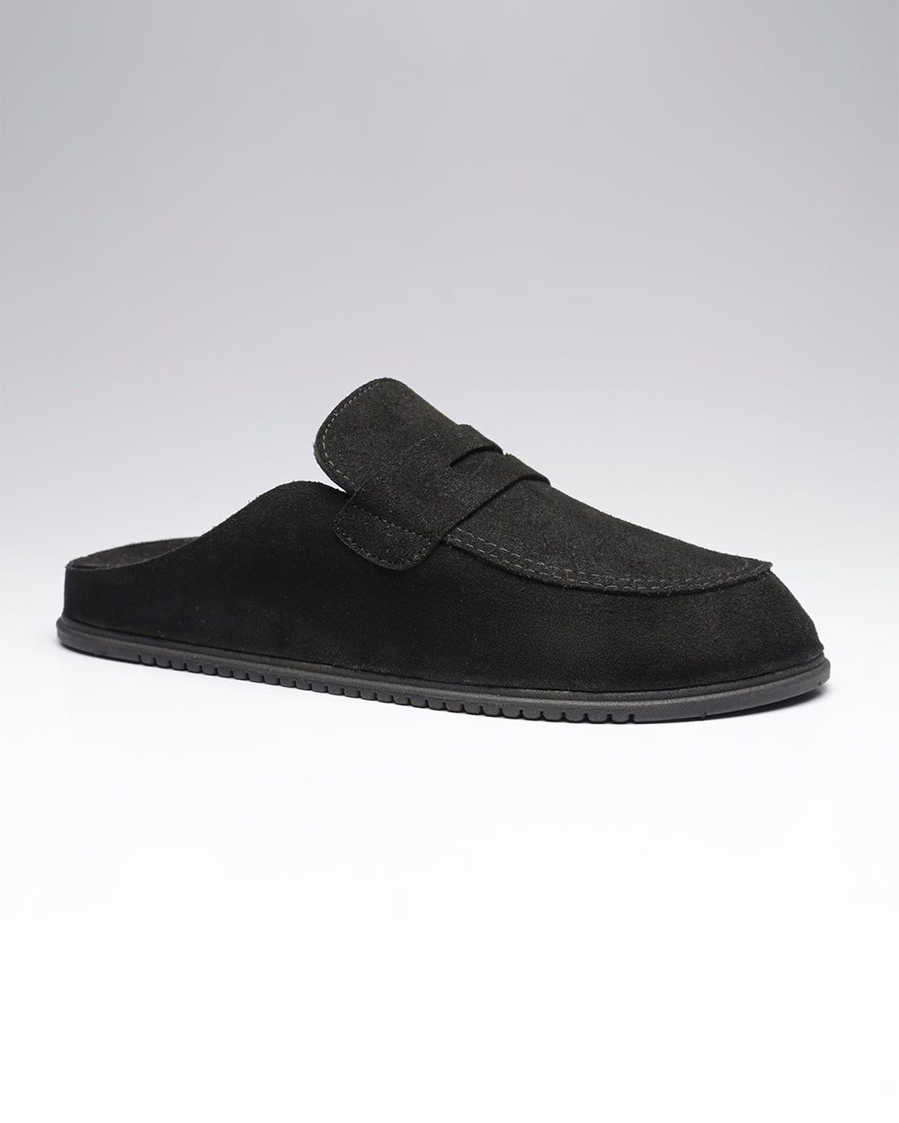Clog Gravata Basic Camurça Preto Villa Griffe