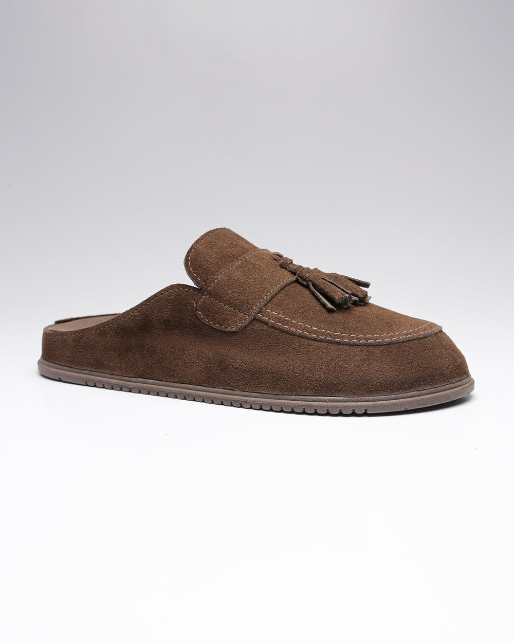 Clog Bambolim Camurça Café Villa Griffe