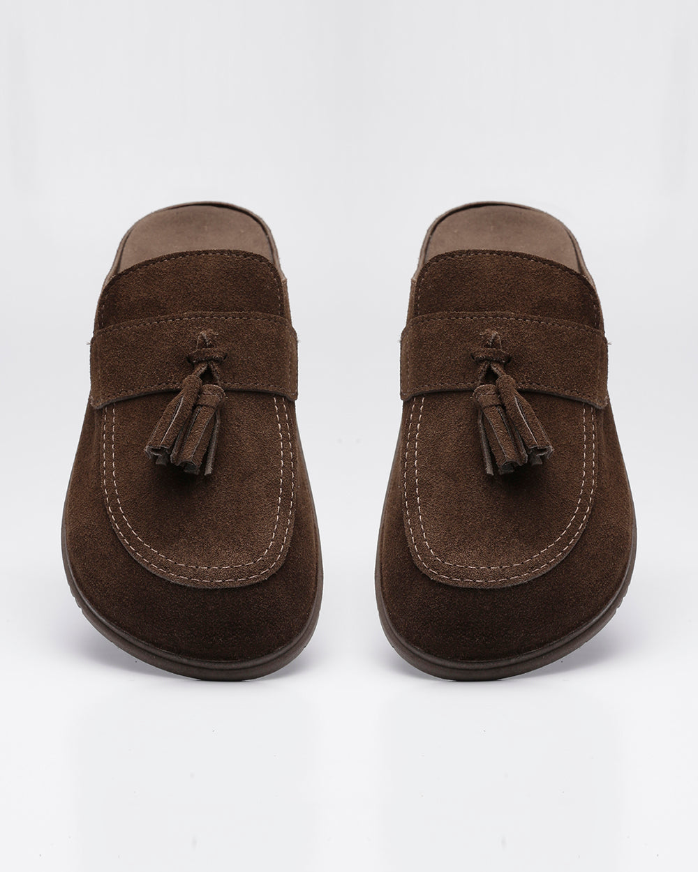 Clog Bambolim Camurça Café Villa Griffe