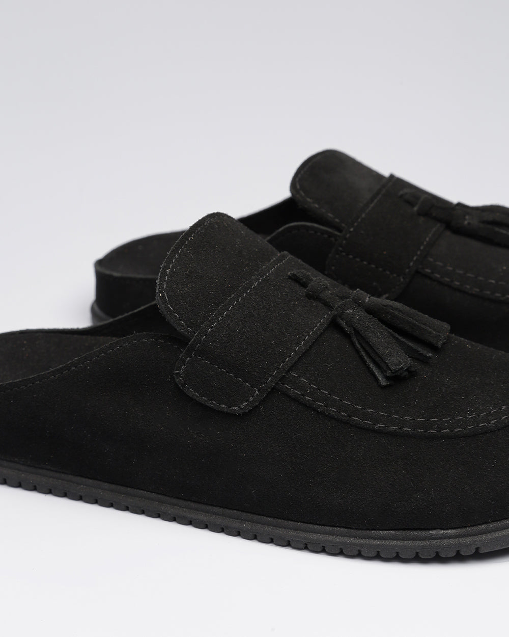 Clog Bambolim Camurça Preto Villa Griffe