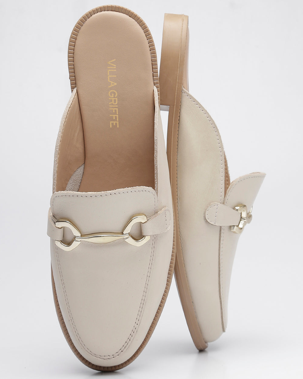 Mule Bridão Off White Villa Griffe