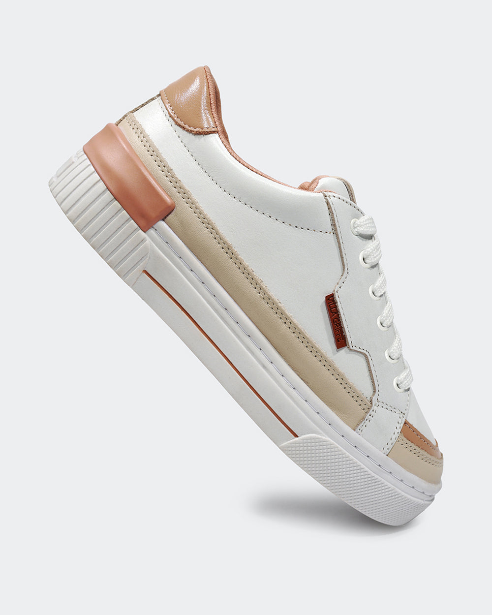 Tênis Sunny Branco Nude Villa Griffe