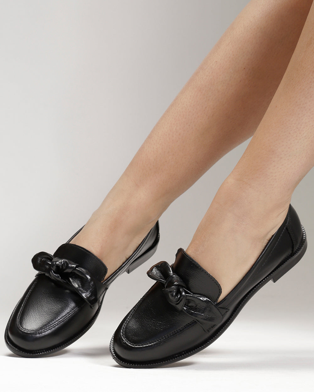 Mocassim Enlace Preto Villa Griffe