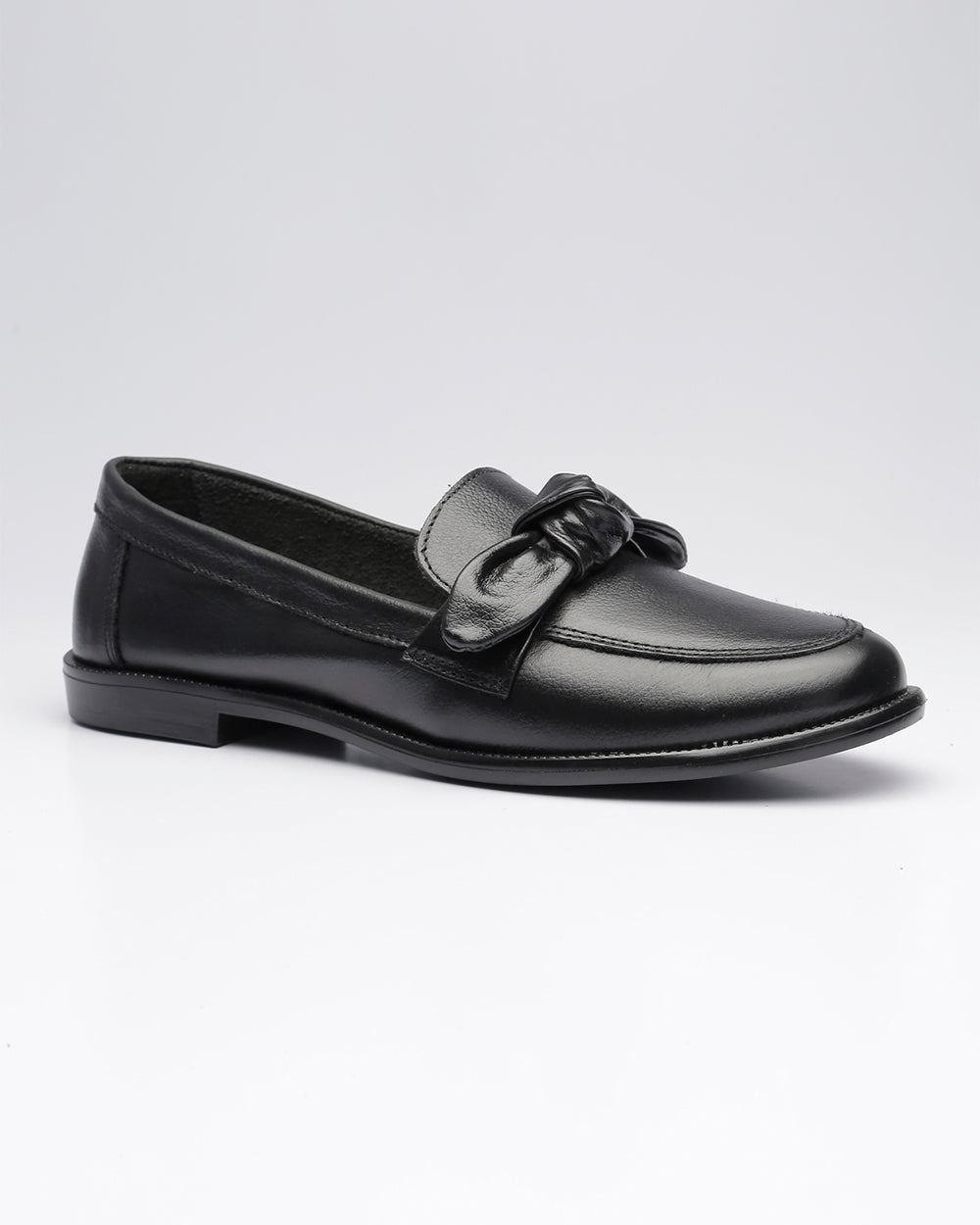 Mocassim Enlace Preto Villa Griffe