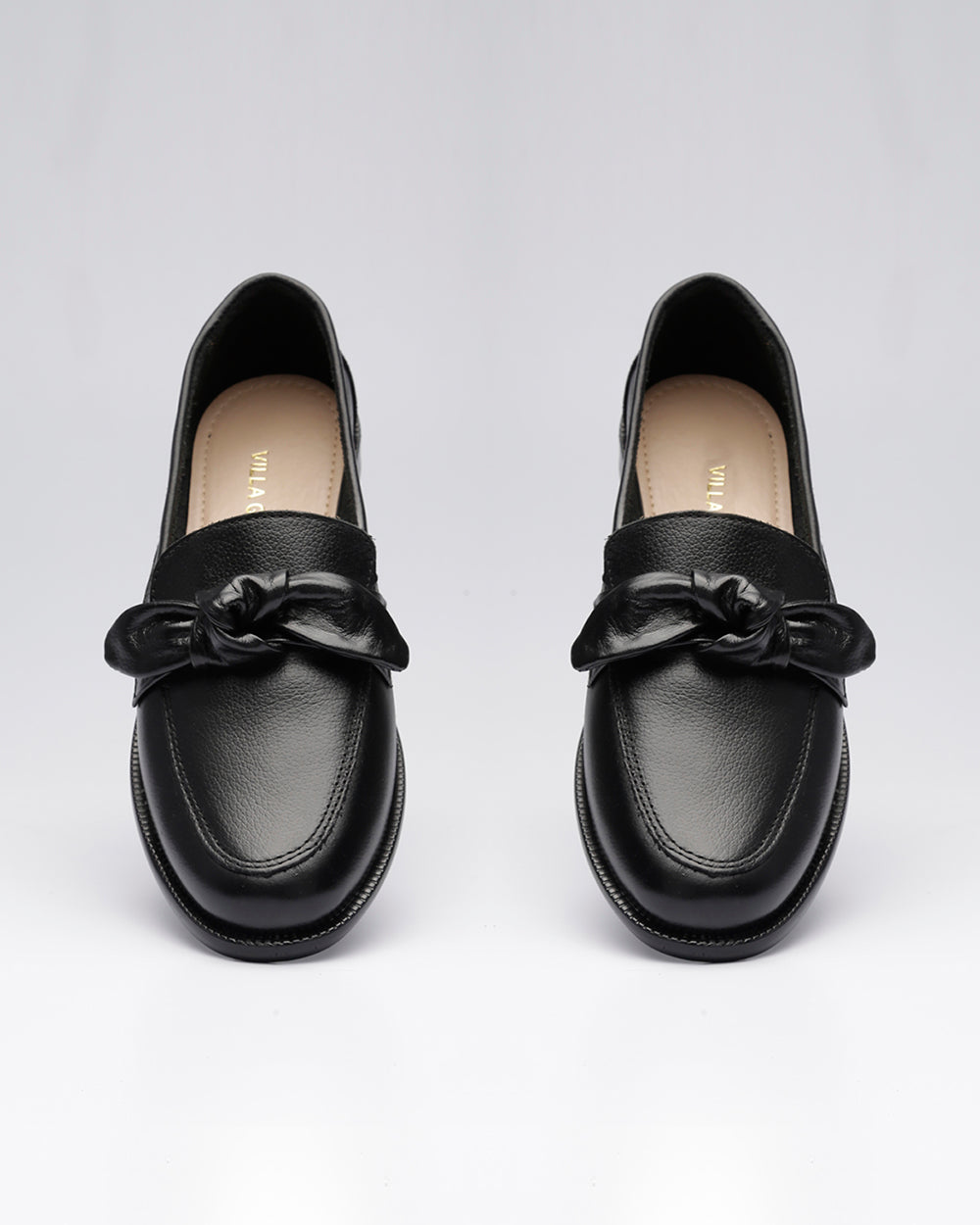 Mocassim Enlace Preto Villa Griffe