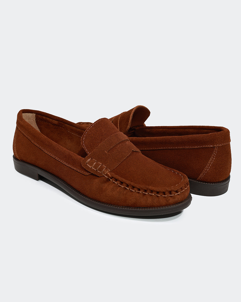 Mocassim Classic Camurça Marrom Villa Griffe