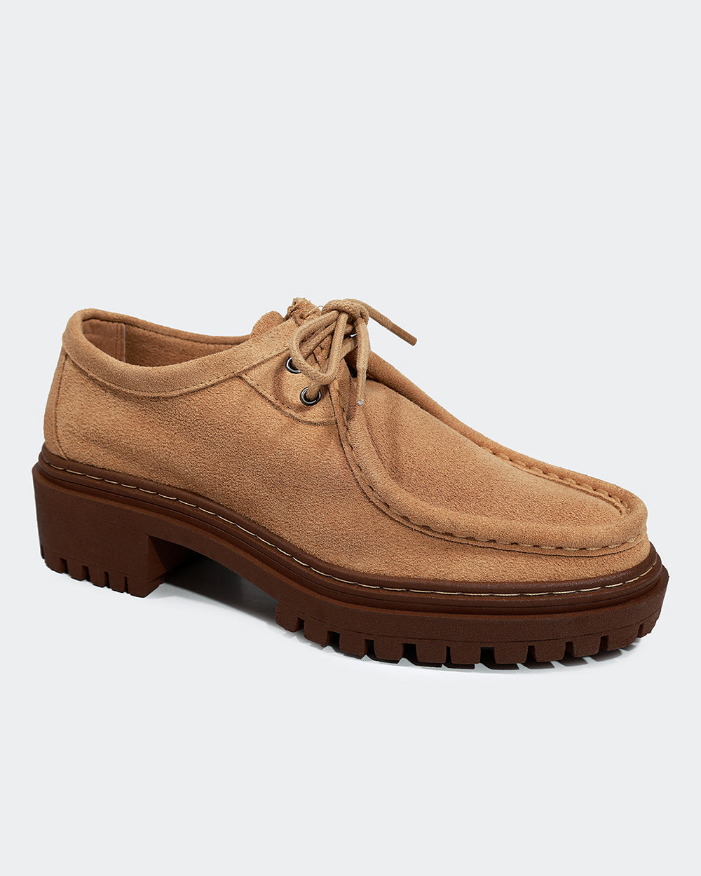 Mocassim Dockside Basic Camurça Areia Villa Griffe