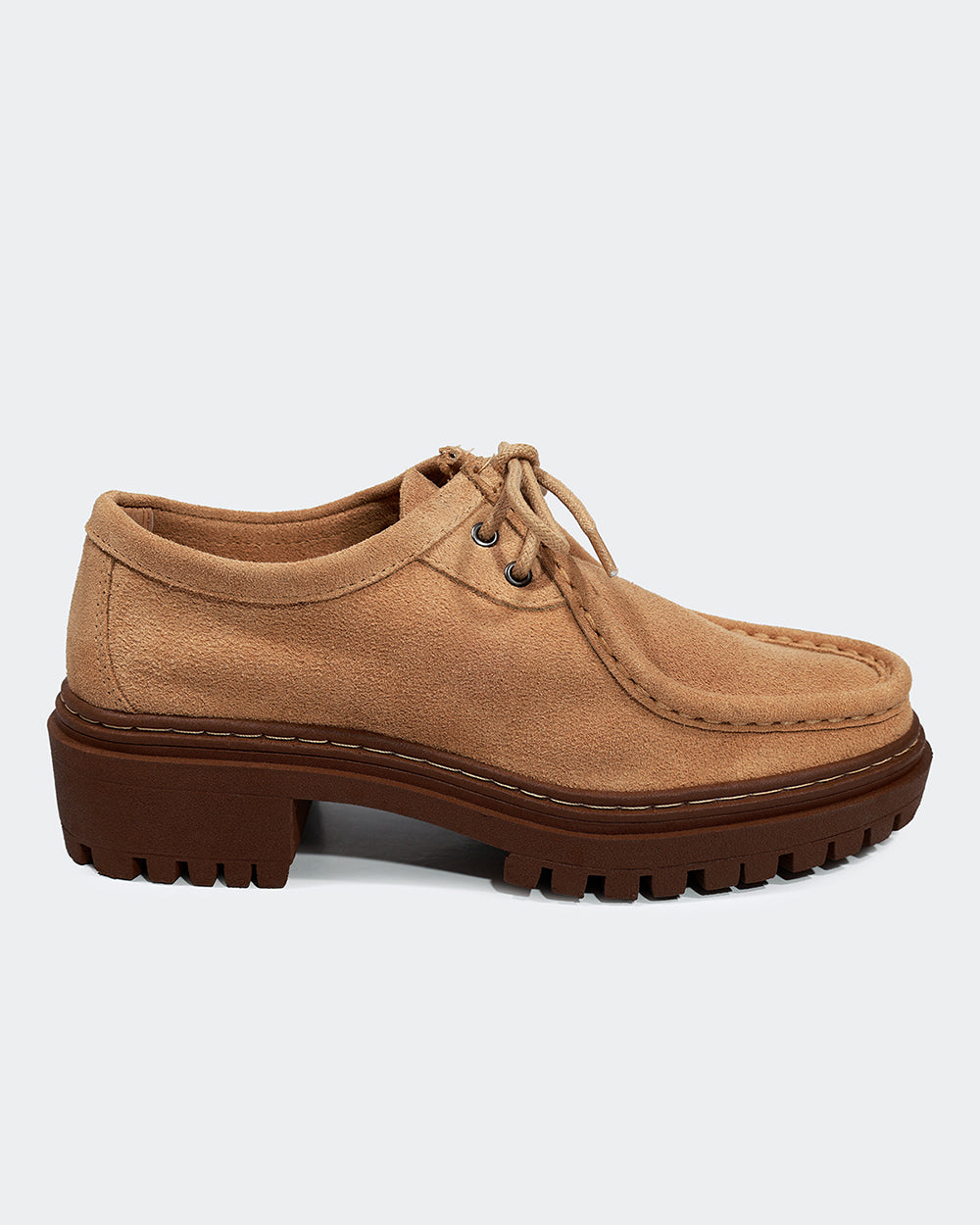 Mocassim Dockside Basic Camurça Areia Villa Griffe