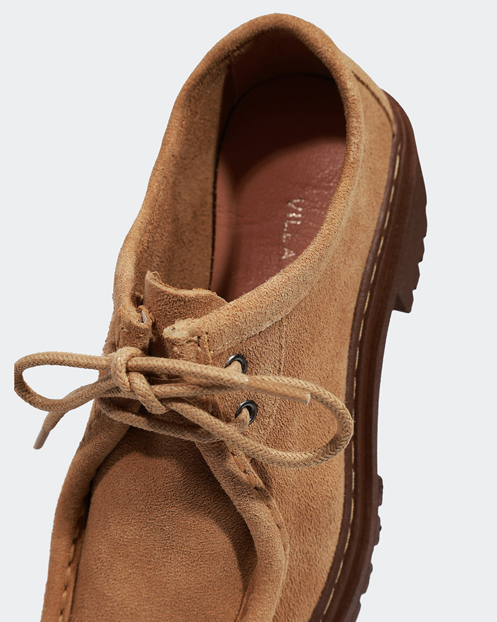 Mocassim Dockside Basic Camurça Areia Villa Griffe