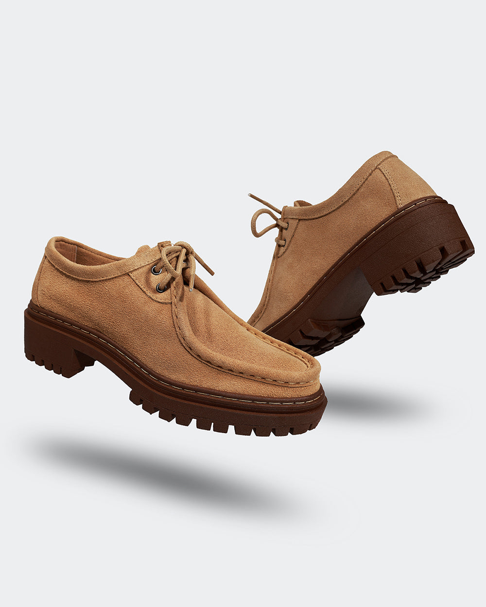 Mocassim Dockside Basic Camurça Areia Villa Griffe