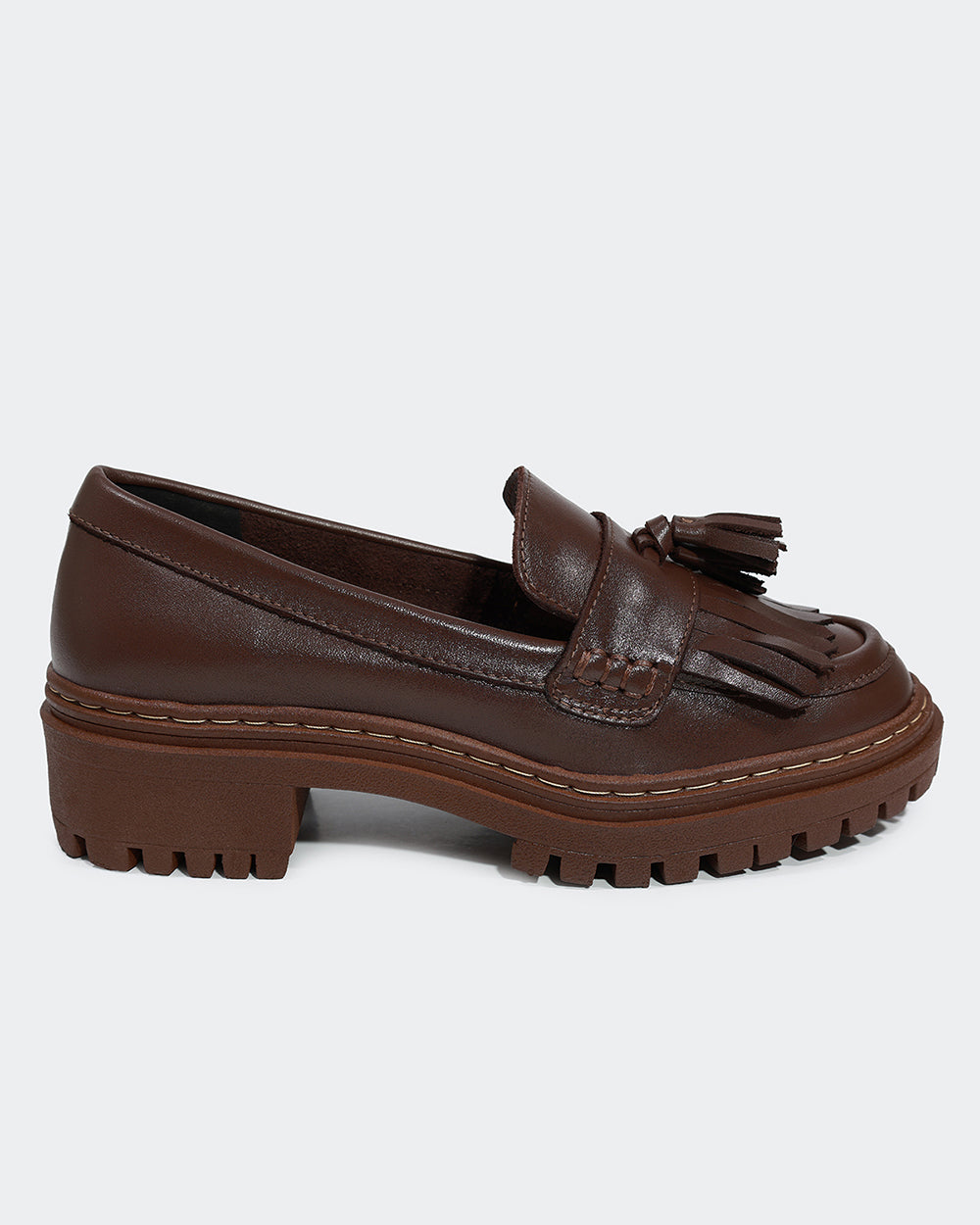 Mocassim Franja Café Villa Griffe