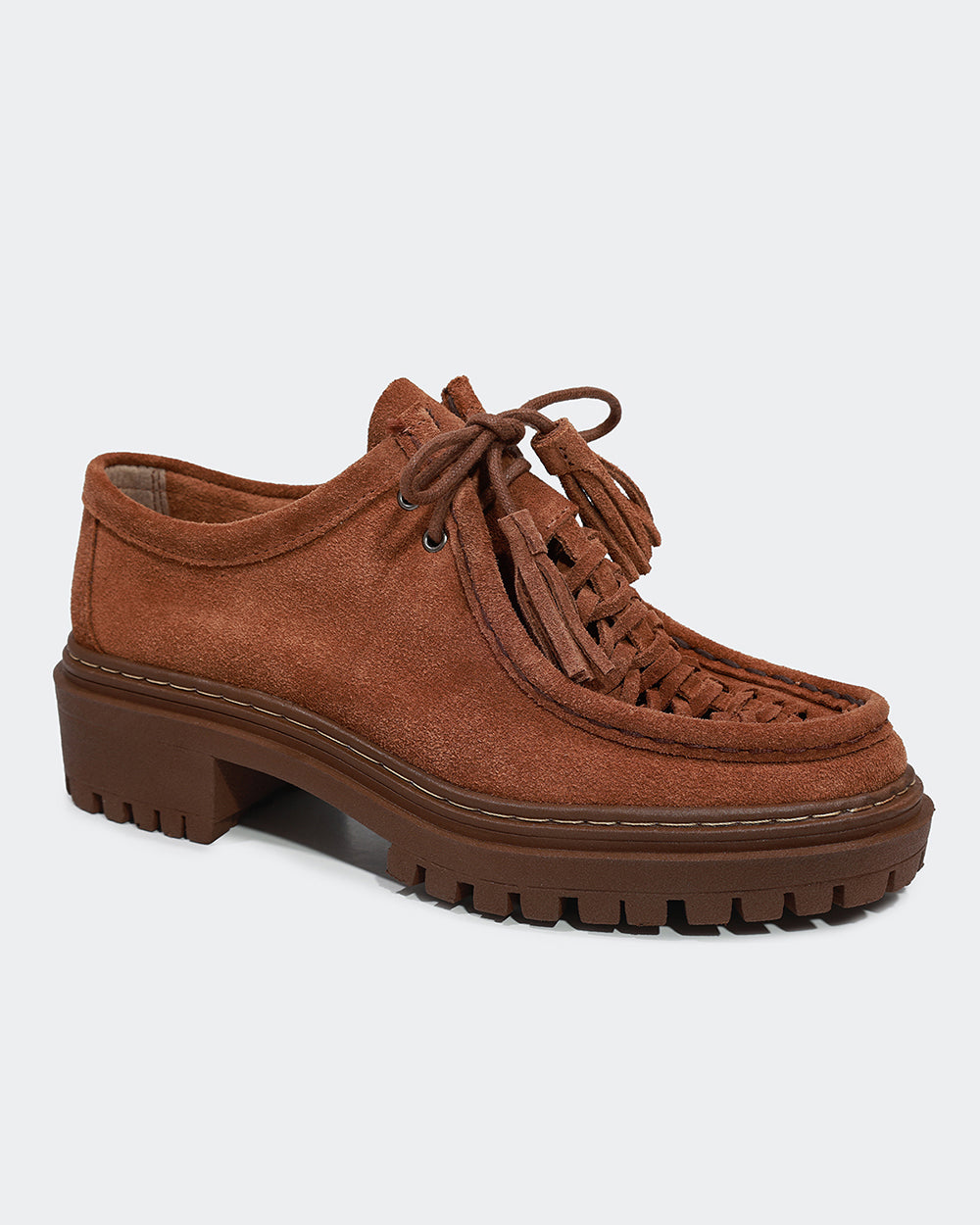 Mocassim Dockside Bambolim Camurça Camel Villa Griffe
