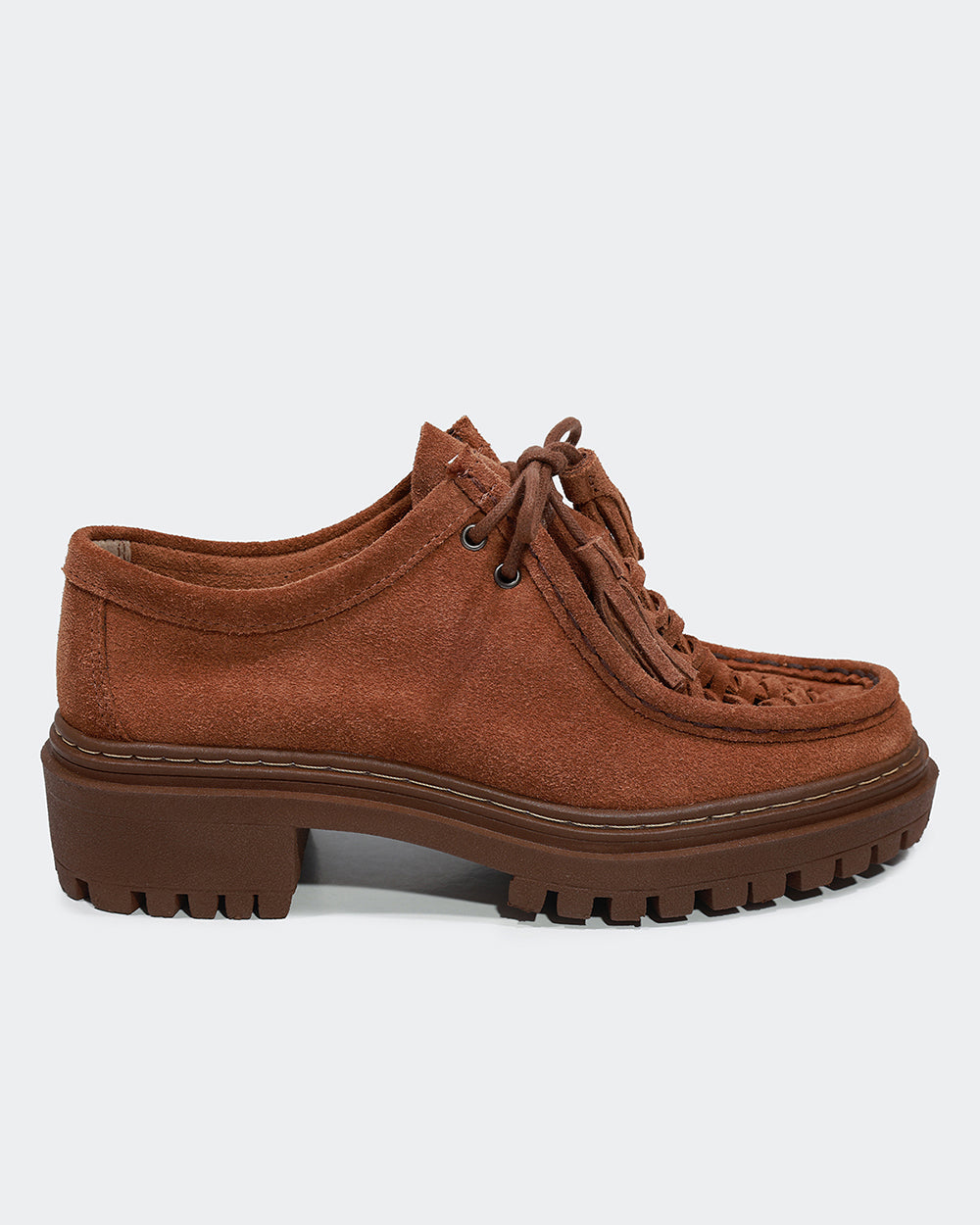 Mocassim Dockside Bambolim Camurça Camel Villa Griffe